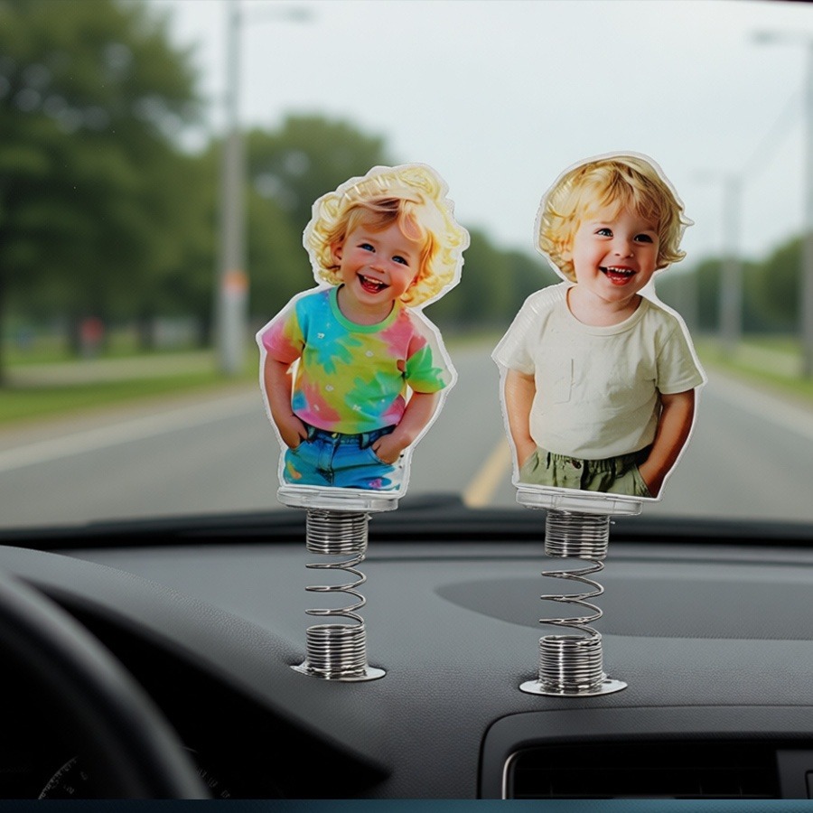 Car Accessories Etsy - Personalized Acrylic Photo Ornament | Car