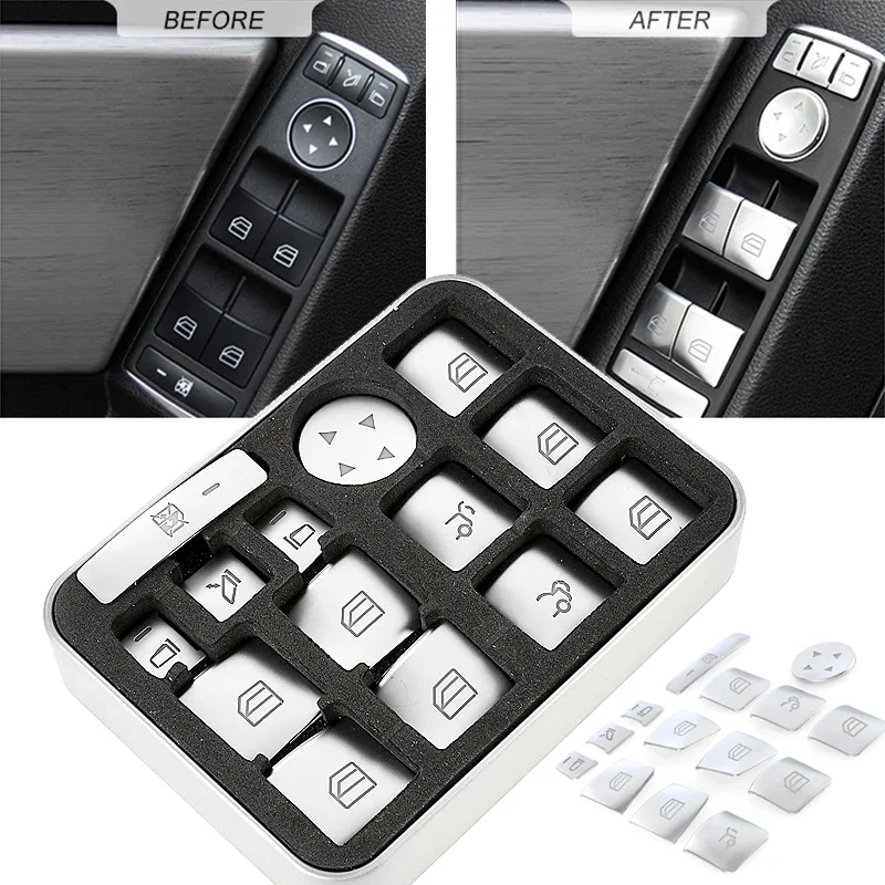 Car Accessories Low Price - 14Pcs Car Parts Car Accessories Window