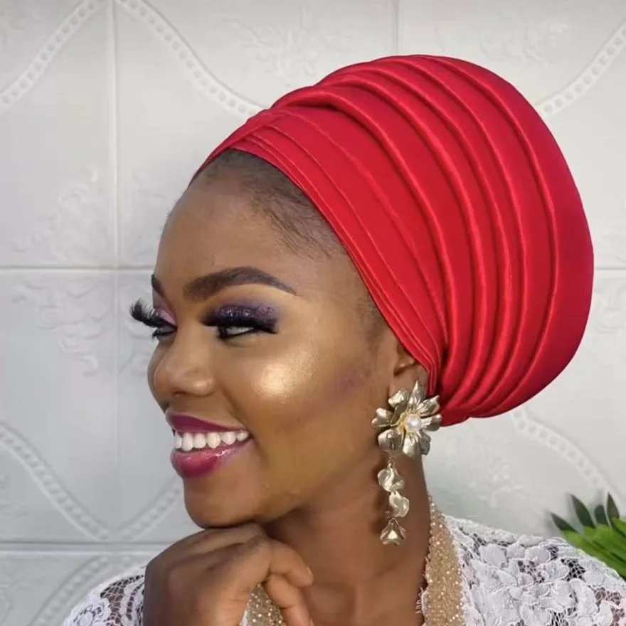 Car Accessories Rawalpindi - Auto Gele African Headtie Bonnet Hat