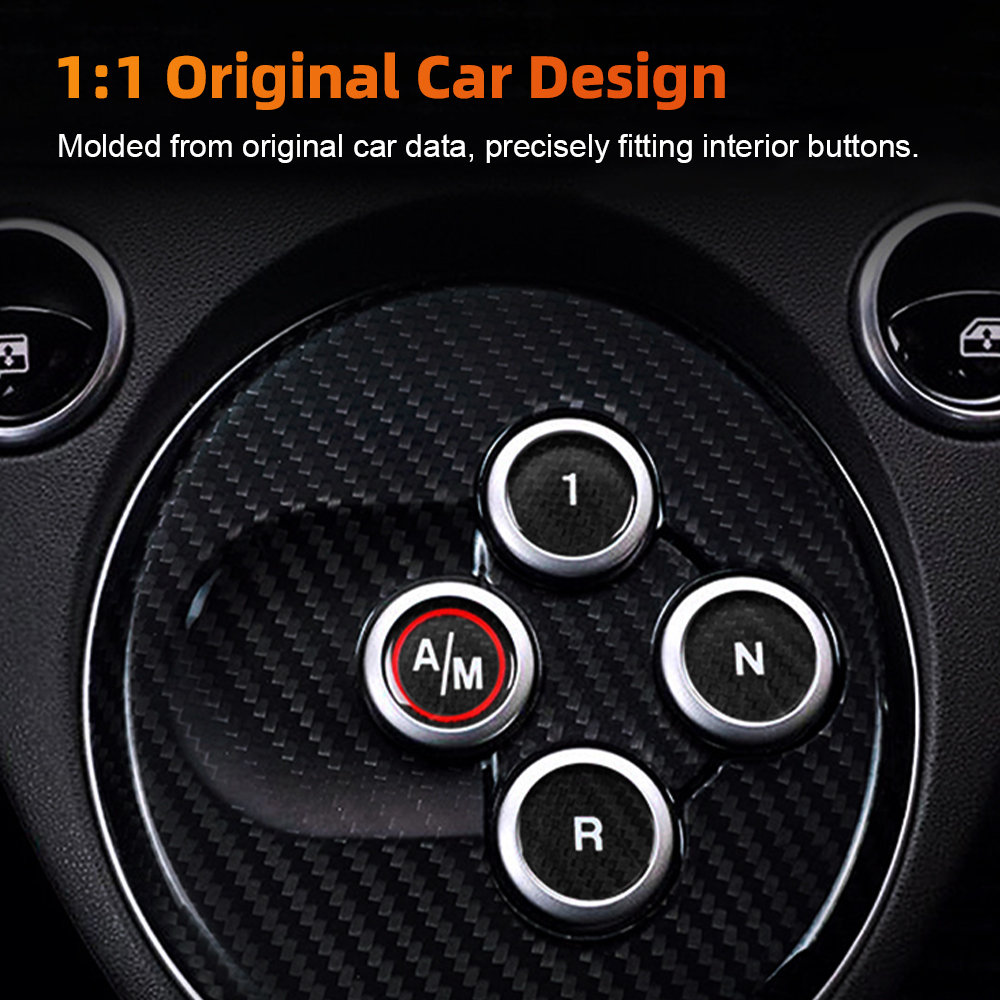 Carbon Fiber Car Gear Shift Bu - Car Accessories Low Price review and price