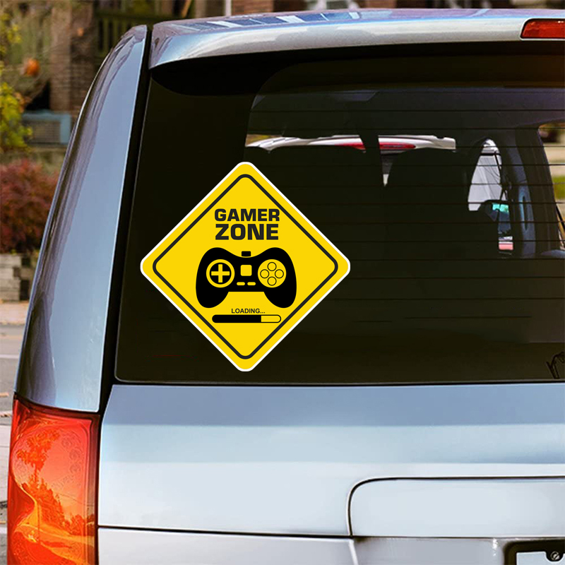 Gamer Zone Car Stickers Vinyl  - Car Accessories Zone review and price