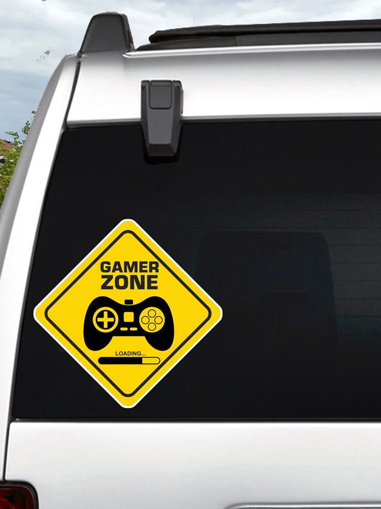 Gamer Zone Car Stickers Vinyl  - Car Accessories Zone review and price