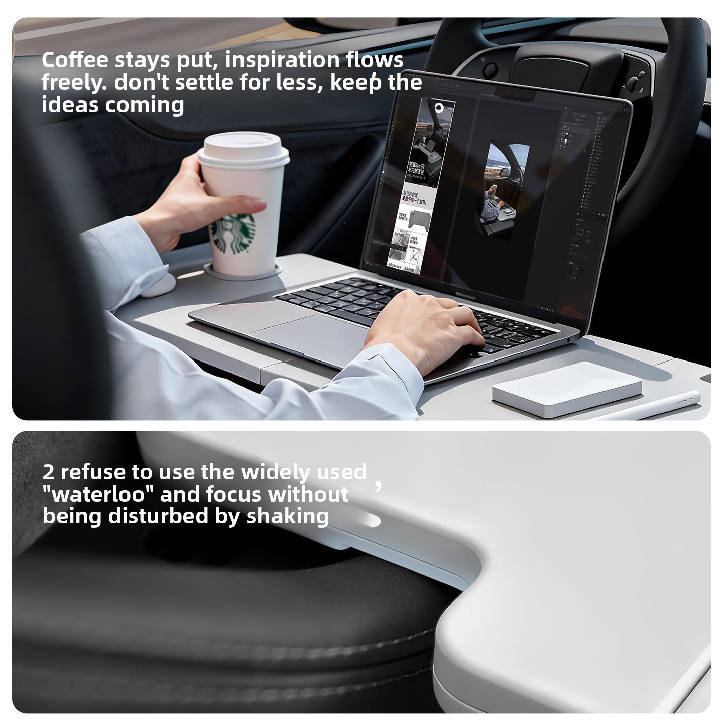 Foldable Car Desk For Tesla Mo - Car Accessories Etsy review and price