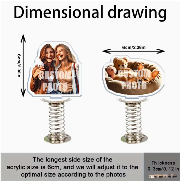 Personalized Acrylic Photo Orn - Car Accessories Etsy review and price