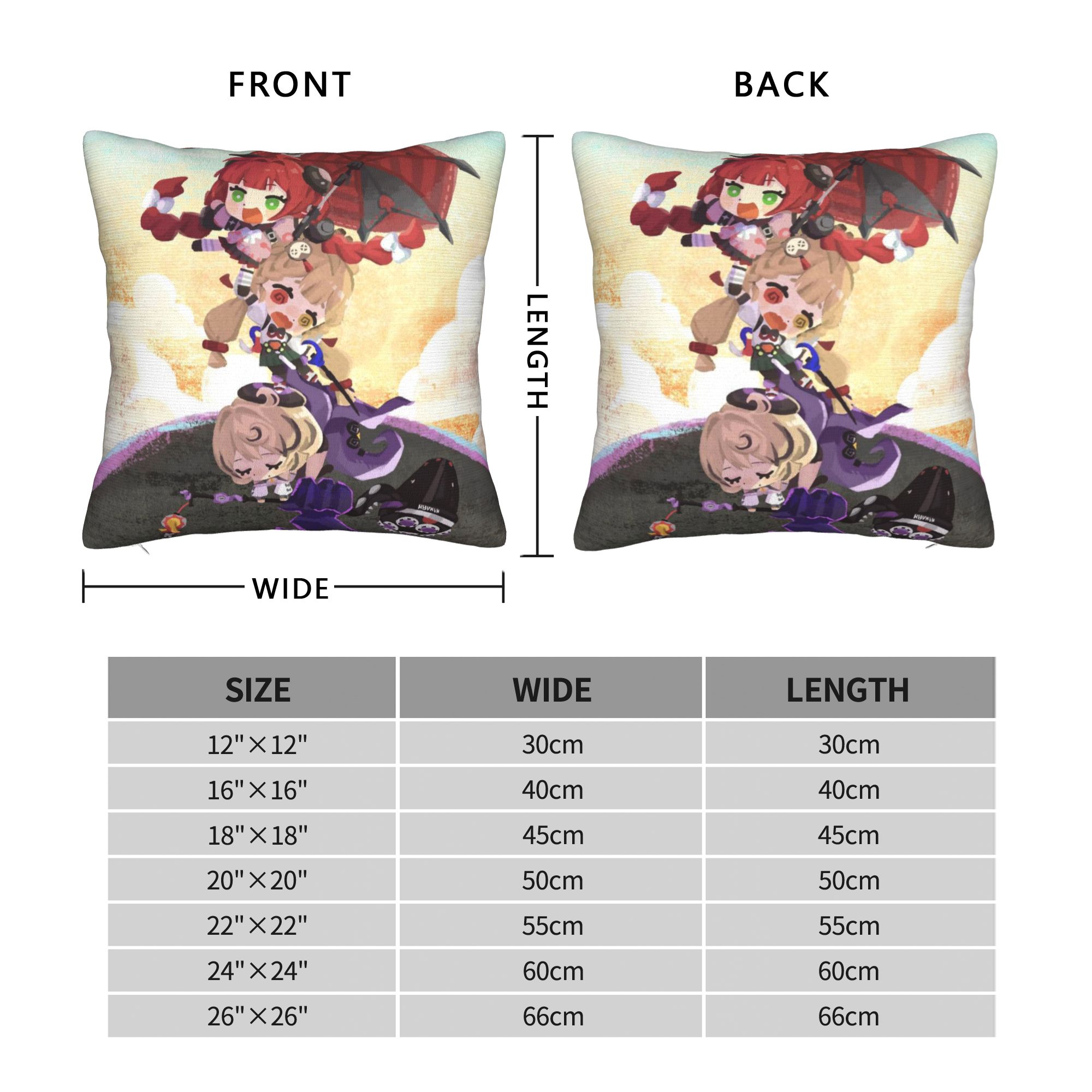 Decorative Pillowcases Zenless - Car Accessories Zone review and price