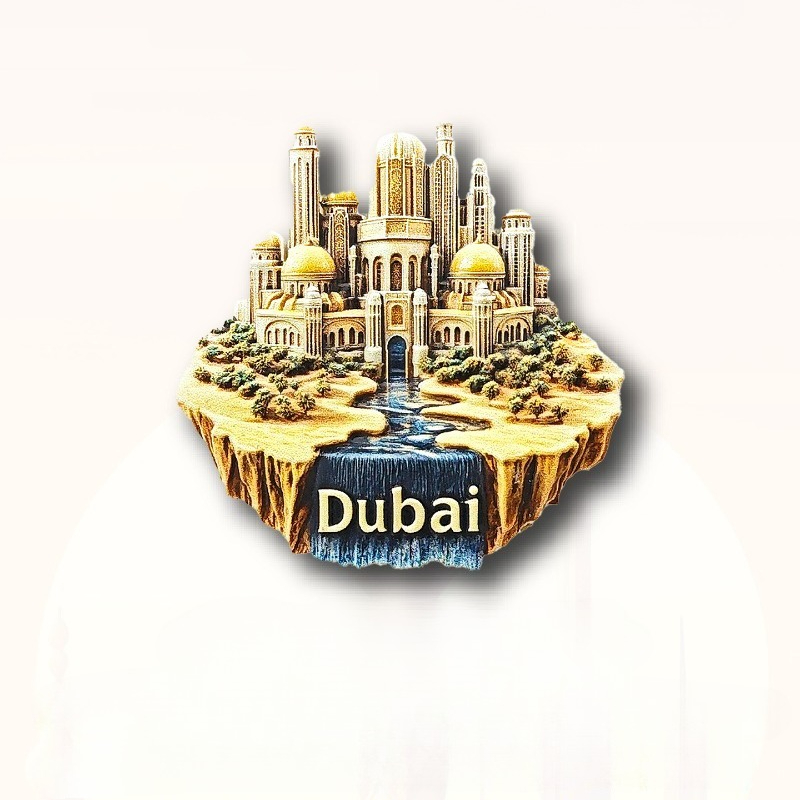 Dubai Oasis Fridge Magnet - 3D - Car Accessories Dubai review and price