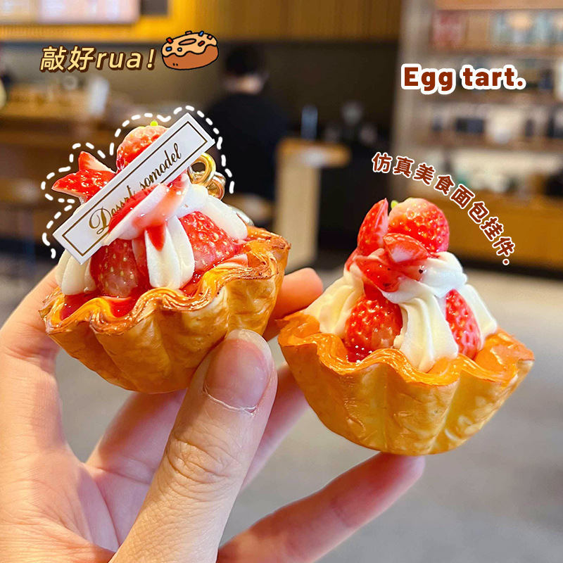 Creative PU Strawberry Egg Tar - Car Accessories Japan review and price