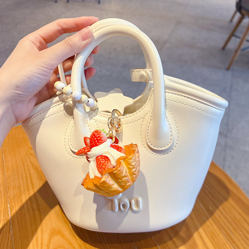 Creative PU Strawberry Egg Tar - Car Accessories Japan review and price