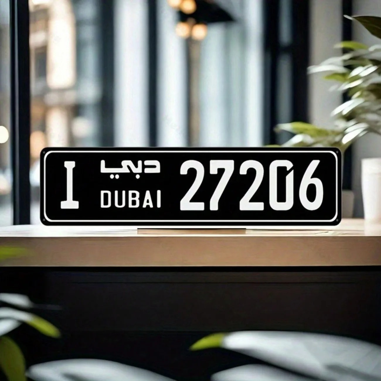 Engraved Aluminum Dubai‑Themed - Car Accessories Dubai review and price