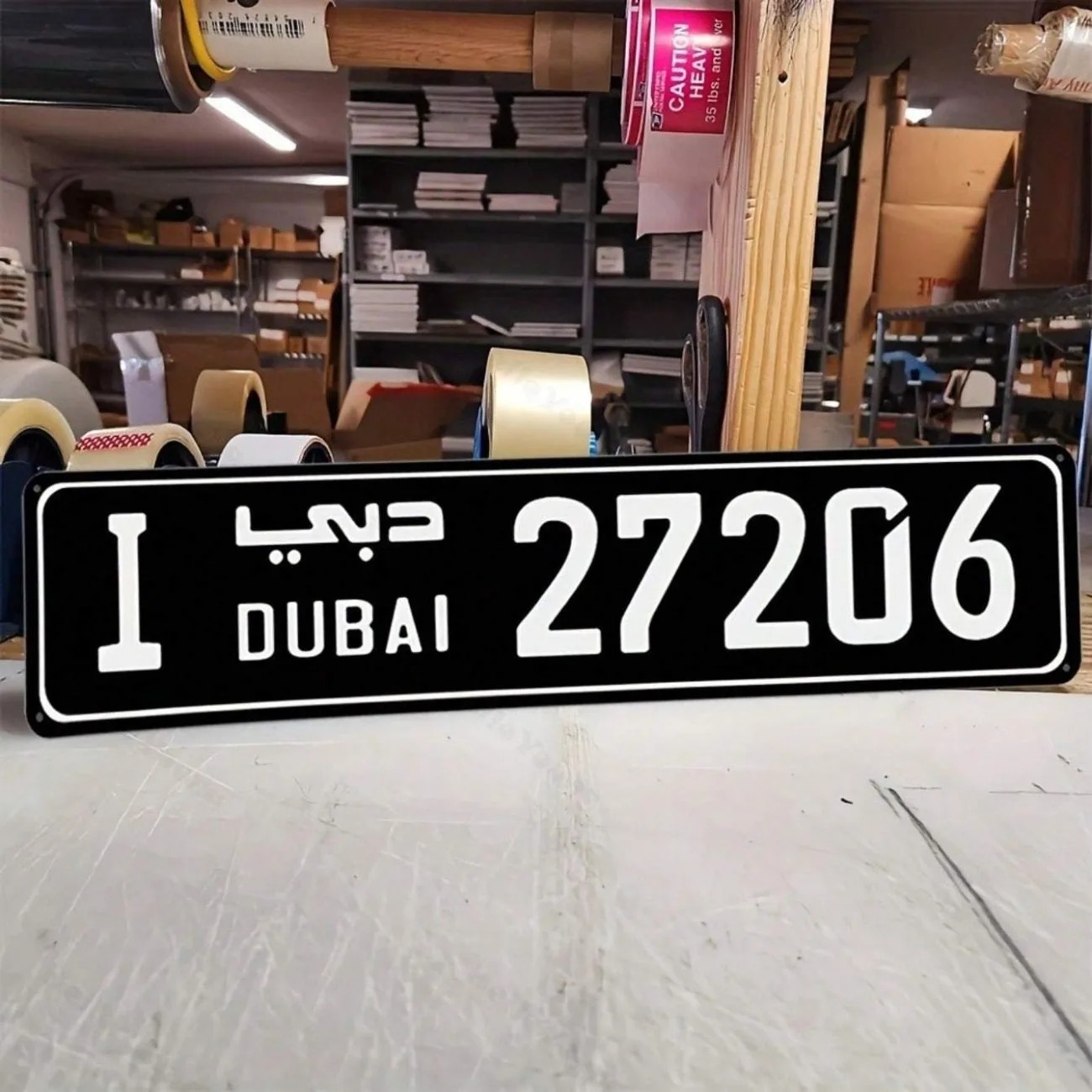 Engraved Aluminum Dubai‑Themed - Car Accessories Dubai review and price