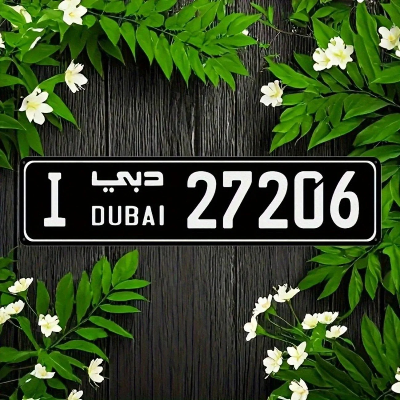 Engraved Aluminum Dubai‑Themed - Car Accessories Dubai review and price
