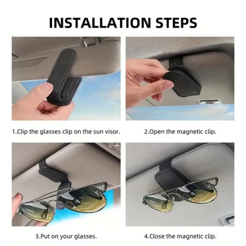 Car Sun Visor Glasses Case Hol - Car Accessories Etsy review and price