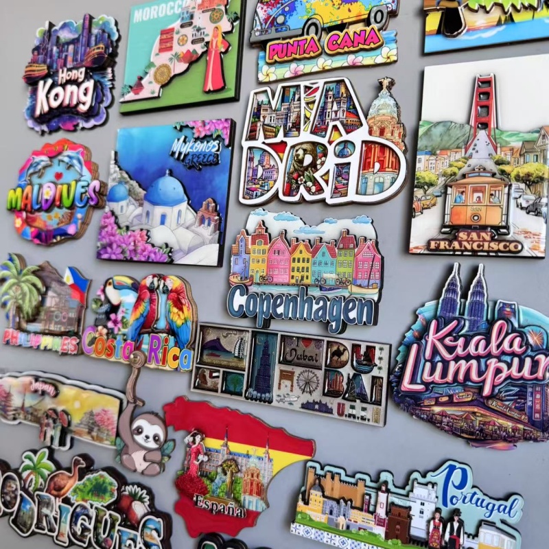 Wood Fridge Magnets Denmark GR - Car Accessories Dubai review and price