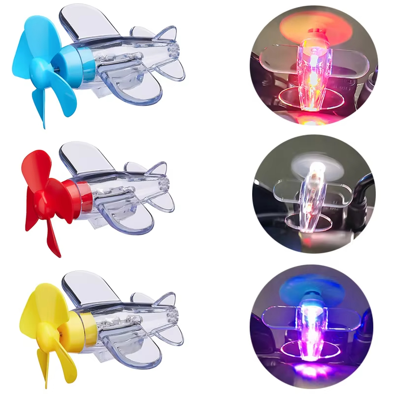 Wind Powered LED Airplane Orna - Car Accessories Etsy review and price