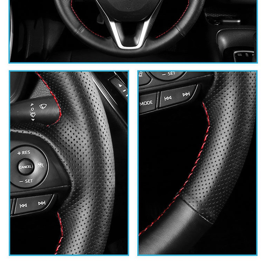 Microfibre Leather Car Steerin - Car Accessories Low Price review and price