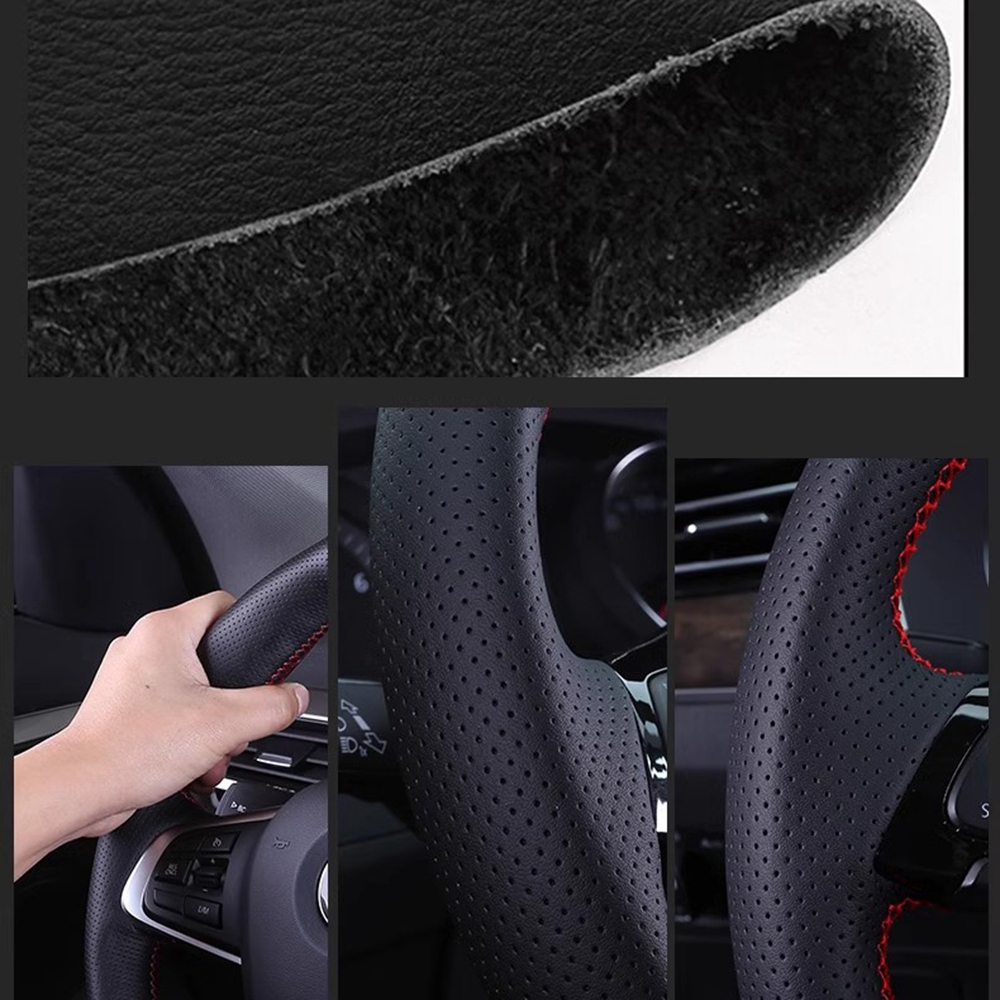 Microfibre Leather Car Steerin - Car Accessories Low Price review and price