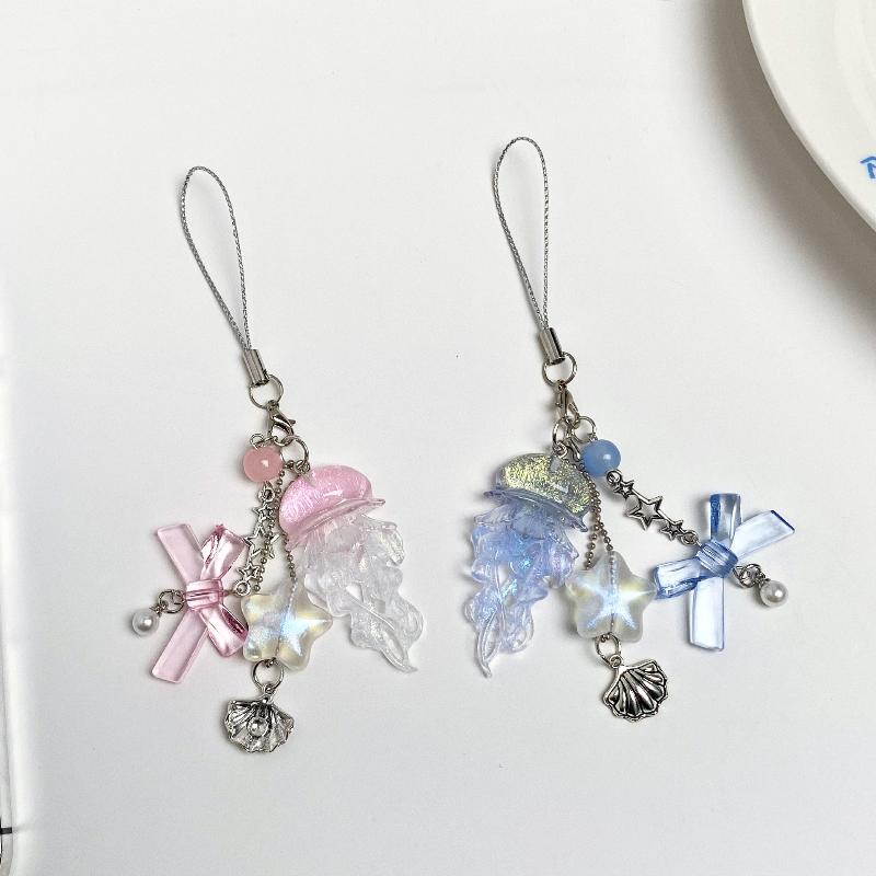 1pc Jellyfish Phone Charm Star - Car Accessories Bangkok review and price